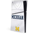 University of Michigan White Jersey PS5 Slim Digital Edition Console Skin