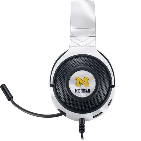 University of Michigan White Jersey Razer Kraken X Skin