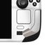University of Michigan White Jersey Steam Deck Handheld Gaming Computer OLED Skin
