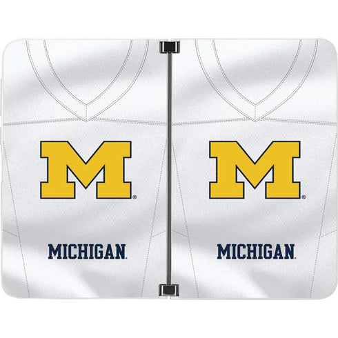 University of Michigan White Jersey Surface Duo Skin