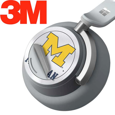 University of Michigan White Jersey Surface Headphones Skin