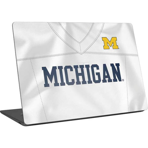 University of Michigan White Jersey Surface Laptop 4 15in Skin
