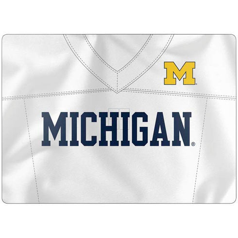 University of Michigan White Jersey Surface Laptop 7 13.8in Skin