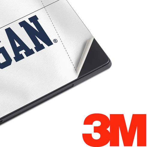 University of Michigan White Jersey Surface Pro 7 Skin