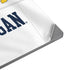 University of Michigan White Jersey Universal Laptop 12in (9.8 x 6.8in) Skin