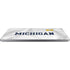 University of Michigan White Jersey Universal Laptop 16.6in (13.4 x 9.7in) Skin