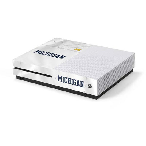 University of Michigan White Jersey Xbox One Skins
