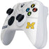 University of Michigan White Jersey Xbox Series S Controller Skin