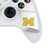 University of Michigan White Jersey Xbox Series S Controller Skin