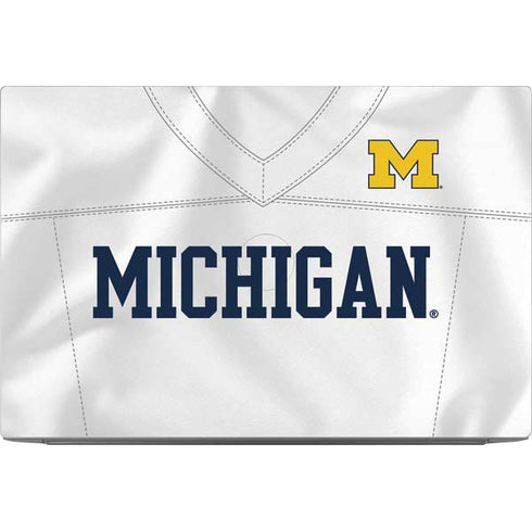 University of Michigan White Jersey Dell XPS Skin