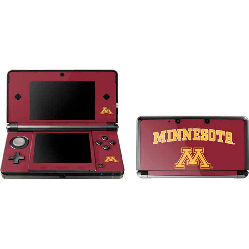 University of Minnesota Collegiate Text Nintendo Skins