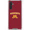 University of Minnesota Collegiate Text Galaxy A17 Clear Case