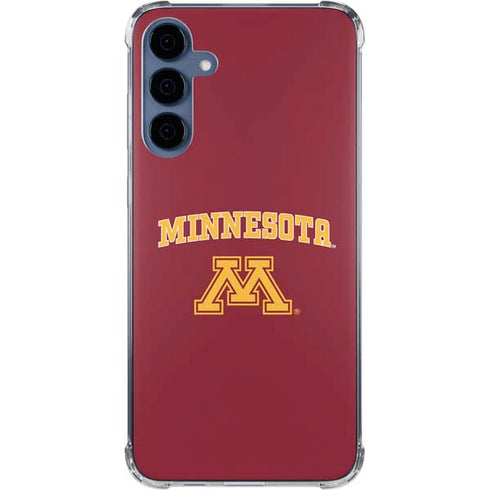 University of Minnesota Collegiate Text Galaxy A55 5G Clear Case