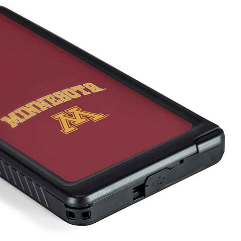 University of Minnesota Collegiate Text Galaxy S24 Ultra Waterproof Case