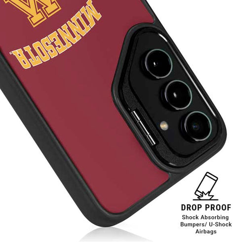 University of Minnesota Collegiate Text Galaxy S25 FE Kickstand Case