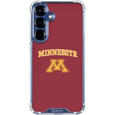 University of Minnesota Collegiate Text Galaxy S25 Plus Clear Case