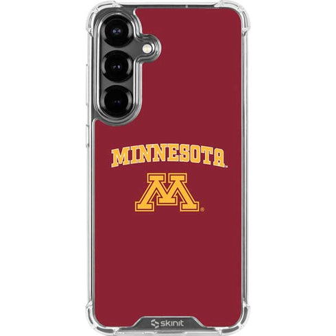 University of Minnesota Collegiate Text Galaxy S26 Clear Case
