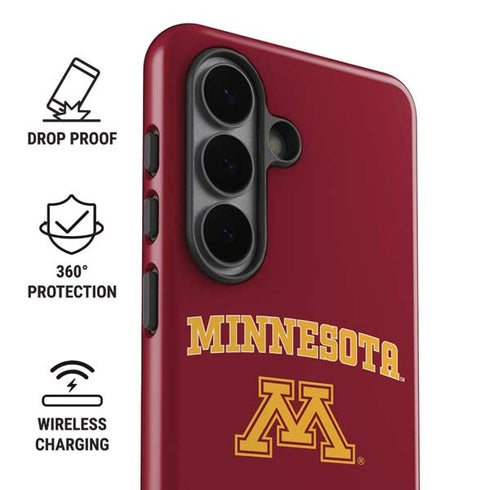 University of Minnesota Collegiate Text Galaxy S26 Plus Impact Case
