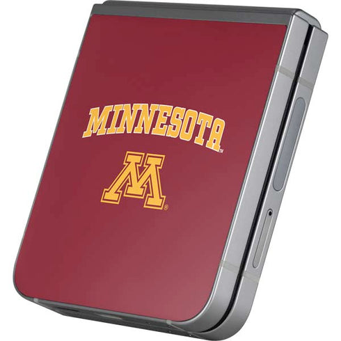 University of Minnesota Collegiate Text Galaxy Z Flip6 Skin