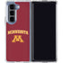 University of Minnesota Collegiate Text Galaxy Z Fold5 5G Clear Case