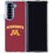 University of Minnesota Collegiate Text Galaxy Z Fold6 Clear Case
