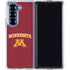 University of Minnesota Collegiate Text Galaxy Z Fold6 Clear Case