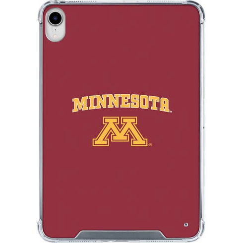 University of Minnesota Collegiate Text iPad 11th Gen (2025) Clear Case