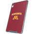 University of Minnesota Collegiate Text iPad 11th Gen (2025) Clear Case
