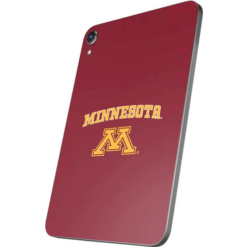 University of Minnesota Collegiate Text Apple iPad Mini Skin