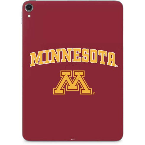 University of Minnesota Collegiate Text Apple iPad Pro Skin