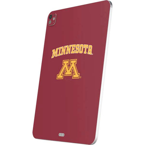 University of Minnesota Collegiate Text iPad Pro 13in M4 (2024) Skin