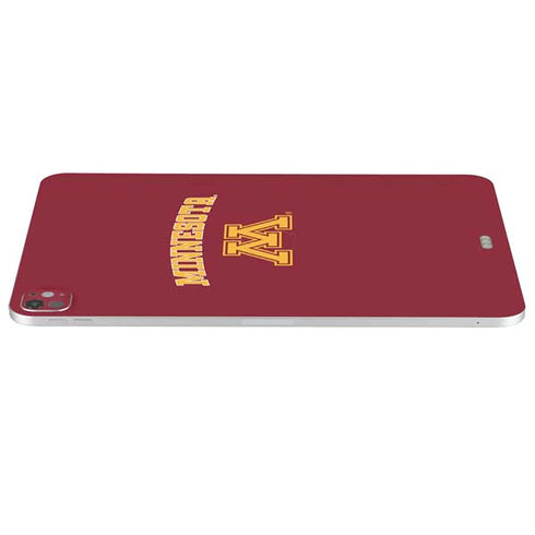 University of Minnesota Collegiate Text iPad Pro 13in M4 (2024) Skin