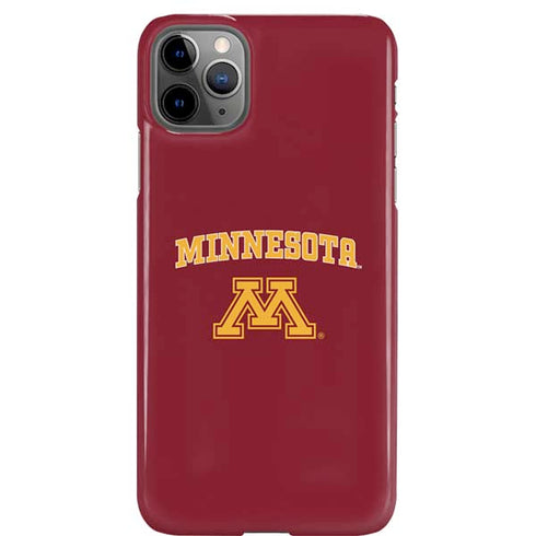 University of Minnesota Collegiate Text iPhone Cases