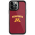 University of Minnesota Collegiate Text iPhone Cases