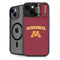 University of Minnesota Collegiate Text iPhone 14 Plus Kickstand Case