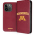 University of Minnesota Collegiate Text iPhone 15 Pro Folio Case