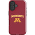 University of Minnesota Collegiate Text iPhone 16 Impact Case