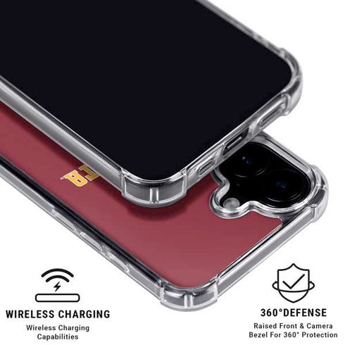 University of Minnesota Collegiate Text iPhone 16 MagSafe Case
