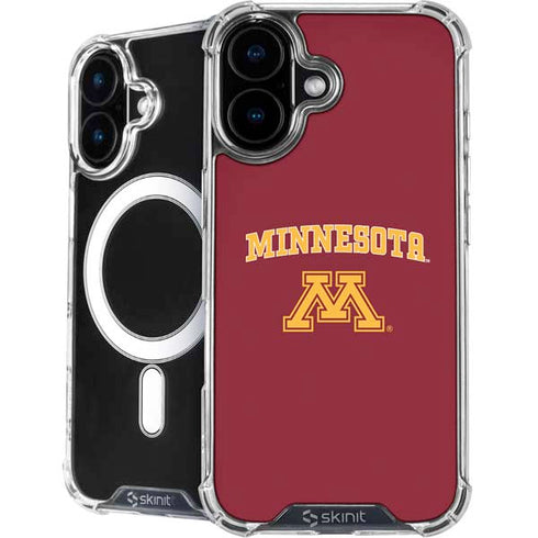University of Minnesota Collegiate Text iPhone 16 Plus MagSafe Case