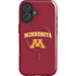 University of Minnesota Collegiate Text iPhone 16 Plus Magsafe Impact Case