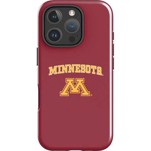 University of Minnesota Collegiate Text iPhone 16 Pro Impact Case