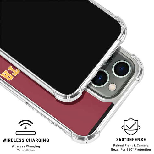 University of Minnesota Collegiate Text iPhone 16 Pro Max Clear Case