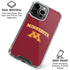 University of Minnesota Collegiate Text iPhone 16 Pro Max Clear Case
