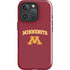 University of Minnesota Collegiate Text iPhone 16 Pro Max Impact Case