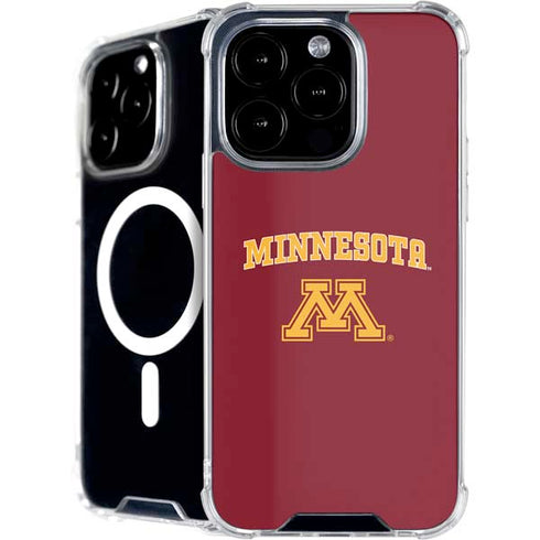University of Minnesota Collegiate Text iPhone 16 Pro Max MagSafe Case
