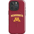 University of Minnesota Collegiate Text iPhone 16 Pro Max Magsafe Impact Case