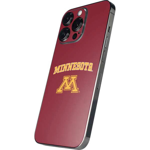 University of Minnesota Collegiate Text iPhone 16 Pro Skin