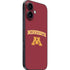 University of Minnesota Collegiate Text iPhone 16 Skin
