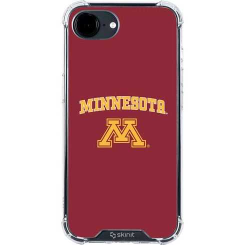 University of Minnesota Collegiate Text iPhone 16e Clear Case