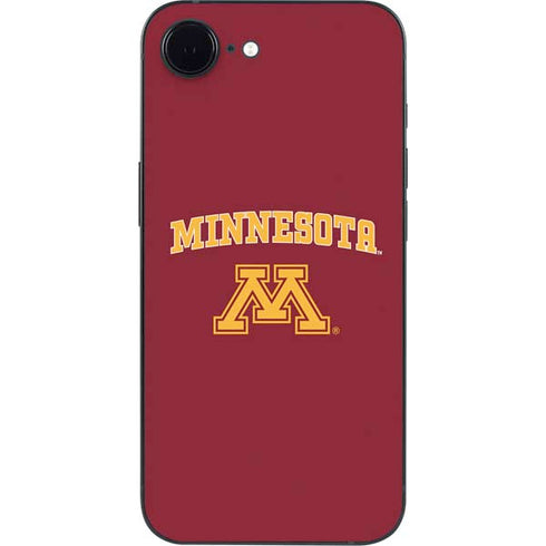 University of Minnesota Collegiate Text iPhone 16e Skin